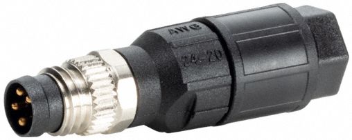 Cordset Straight 30V 4A