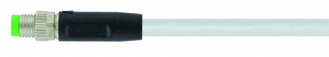 Cordset PVC Cable Jacket 0.6 m L Cable