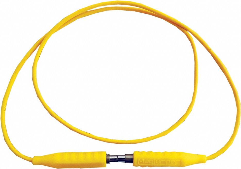 Magnetic Test Leads 30 VAC Yellow