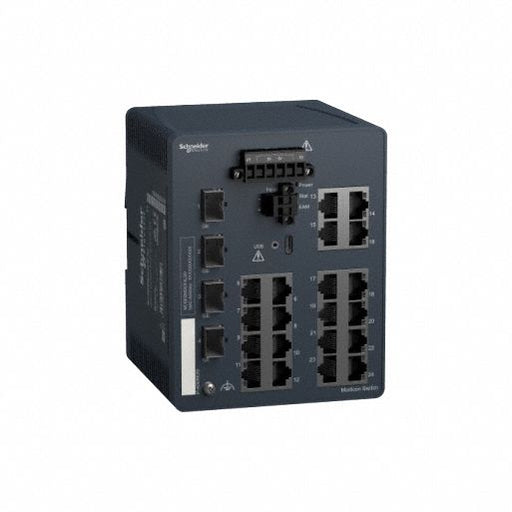 Ethernet Switch RJ45 24V DC