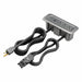 FurniturePowerOutlet Gray 3Outlet 10ft