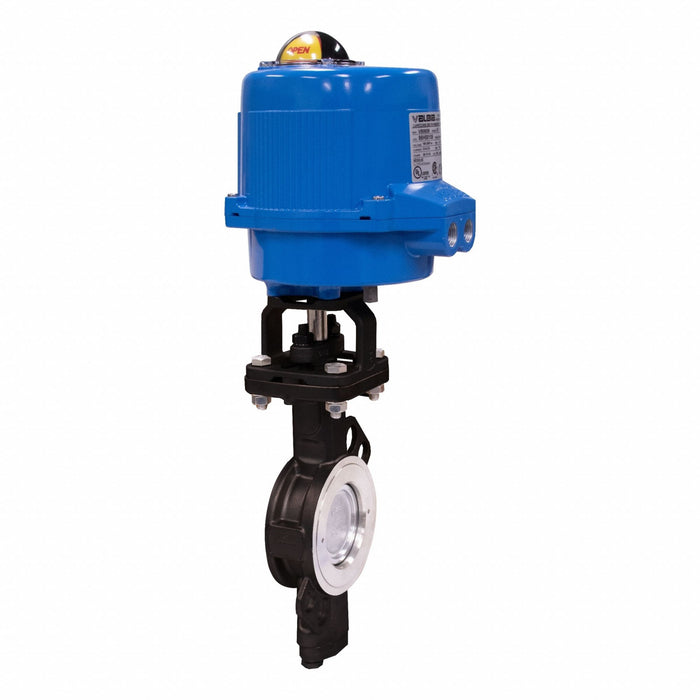 Electrically Actuated Butterfly Valve