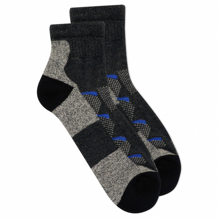 Socks Ankle Polyester Gray 12 H PR
