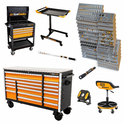 Mech Tool Set 1268 PC Mod Trays Storage