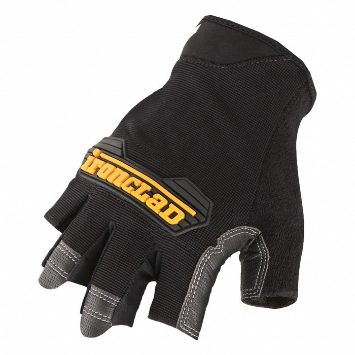 Mechanics Glove 5 15/16 in L Black XS