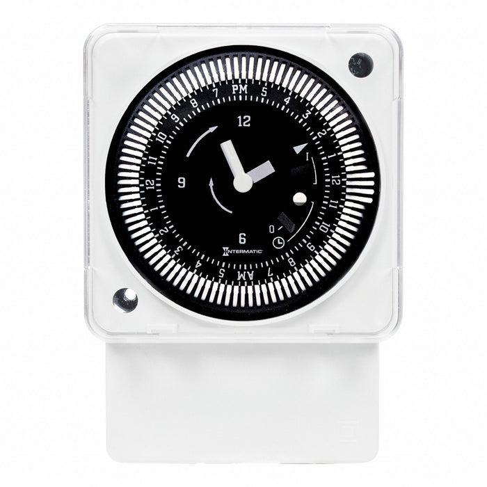 ElectromechanicalTimer 24hr SPDT Plastic