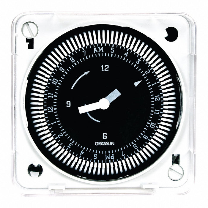 ElectromechanicalTimer 24hr SPDT Plastic