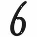 K8654 NumberLabel Diecast 4inH 2inW PK2