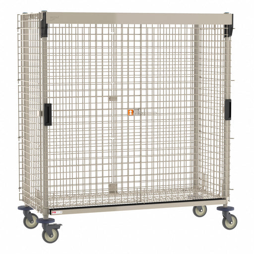 Mobile Security Unit Taupe Steel