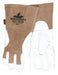 Welding Leather Glove Brown/White M PR