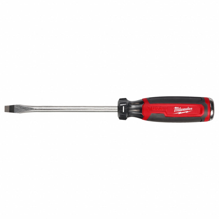 ScrDrv Slotted 5/16in Red Black Rnd