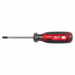ScrDrv Cabinet 3/16in Red Black Round