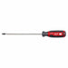 ScrDrv Cabinet 3/16in Red Black Round