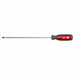 ScrDrv Cabinet 1/4in Red Black Round