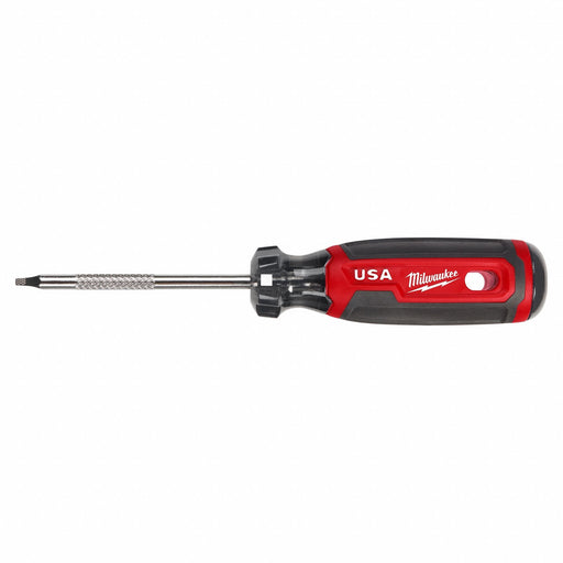 Screwdriver Square #1 Red Black Round