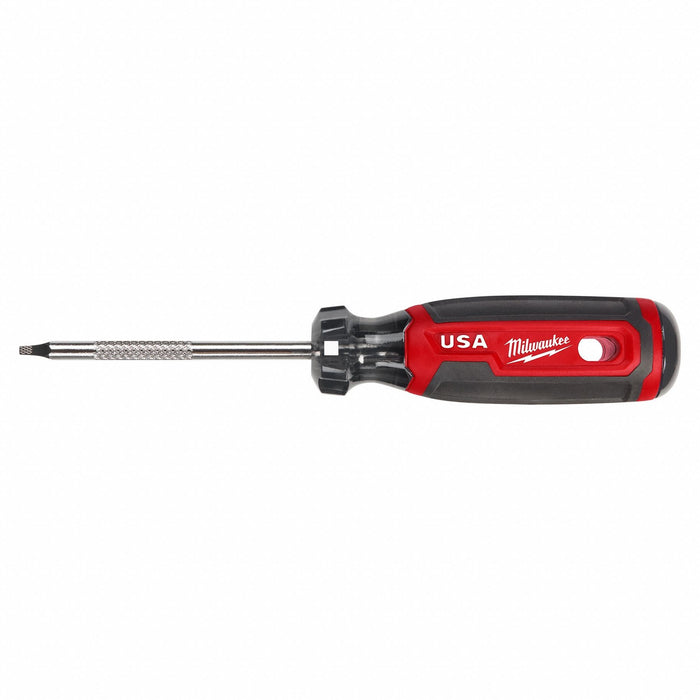 Screwdriver Square #1 Red Black Round