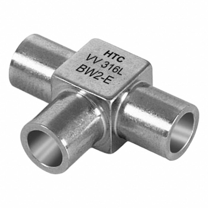Tee SS Butt Weld 1/4  1/4  1/4 