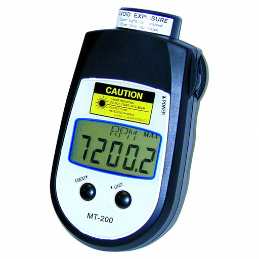 Tachometer +/-0.006% RPM Acc LCD