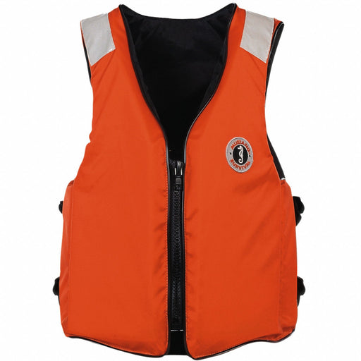Industrial Vest S 15.5lb Foam Orange