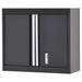 Wall Mount Cabinet Steel Black 150 lb