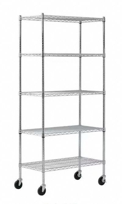 Wire Shlvng 18x72x36in Shlf Cap 200lb