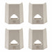 Shelf Wedge 13/16x2 1/1x2 5/16 in PK 4