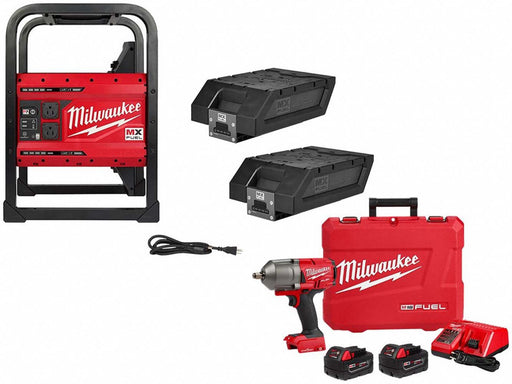 Power Supply Kit and Impact Wrench