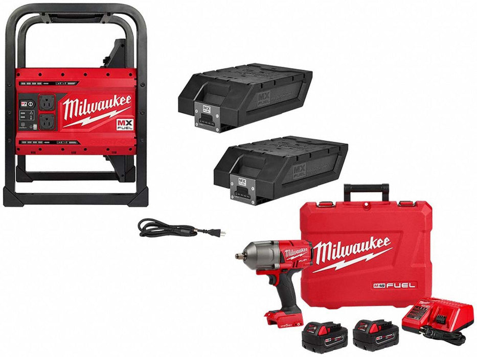 Power Supply Kit and Impact Wrench