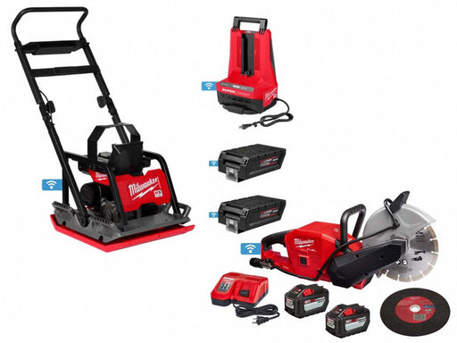 MX FUEL Compactor + M18 FUEL Cut-Off Saw