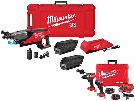 MXF Core Drill Kit + M18 FUEL Combo Kit