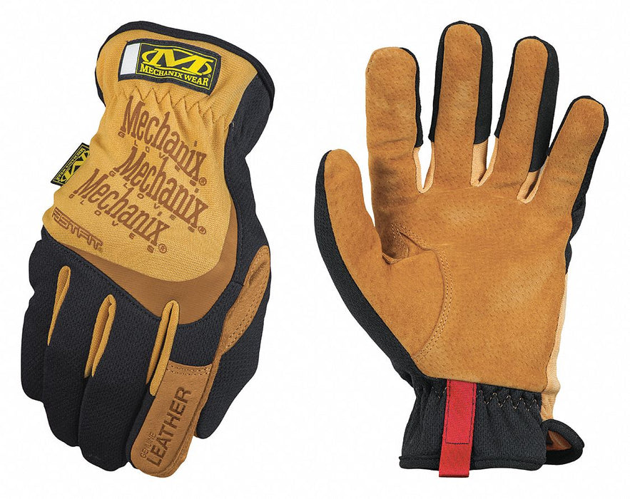 Mechanics Gloves Brown 9 PR