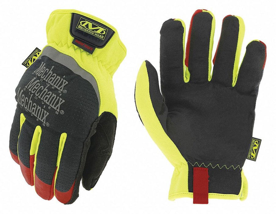 K2368 Mechanics Gloves Hi-Vis Yellow 10 PR