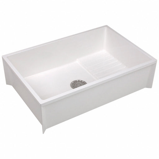 MopSink Rectangular White 10inH 24inW