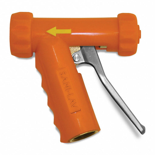 Water Nozzle Indust Spray Safety Orange