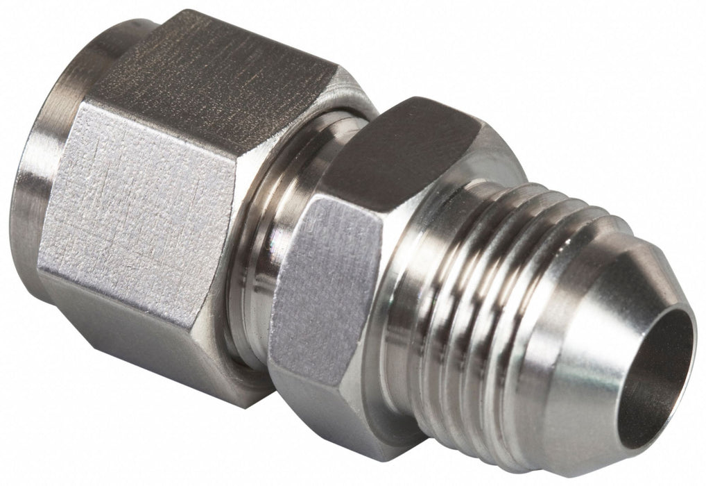 Strt StainlessSteel Comp.1/4in Flared