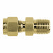 Strt Brass Tube 3/8 in MNPT 3/8 in
