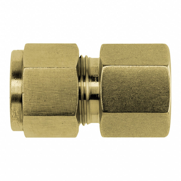 Strt Brass Tube 1/4 in FNPT 3/8 in
