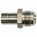 Strt SS TubeStem1/4in Flared3/8in
