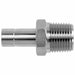 Strt SS Tube Stem 3/4 in MNPT 3/4 in