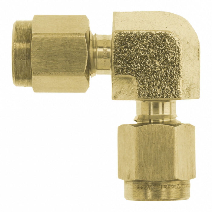 Elbow Brass Tube 1 in MNPT 1/16 in