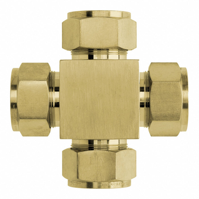 Cross Brass Tube1/2 1/2 1/2 1/2 