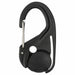 Plastic 1 3/8 W Black
