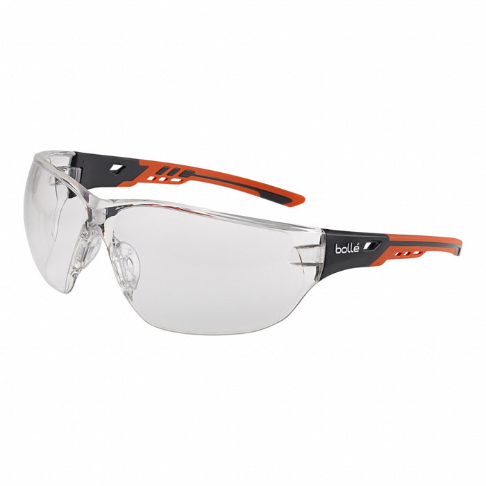 SafetyGlasses Clear Platinum Gray/Orange