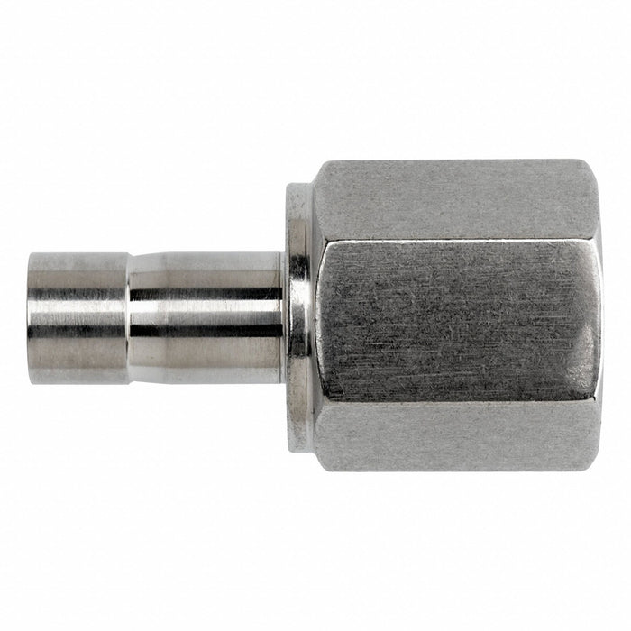 Strt SS Tube Stub 1/2 in FNPT 3/4 in