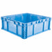 StraightWallTote 24inL 22.5inW Blue