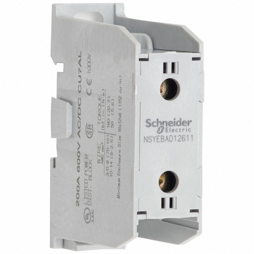 PowerDistributionBlock 200A 600V 1Poles