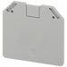 End Barrier Gray Plastic 2.17 in D
