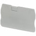 End Barrier Gray Plastic 1.44 in D