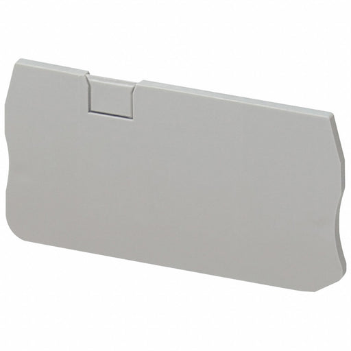 End Barrier Gray Plastic 1.44 in D