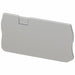 End Barrier Gray Plastic 1.44 in D